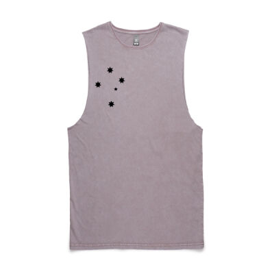 Ladies Ozzie Proud singlet downside black print Thumbnail